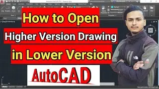 How to Open Higher version Drawing in Lower version of AutoCAD? | How to use DWG TrueView ? |Nepali|