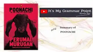 Summary of Poonachi in Tamil #tamil #literature #summary