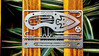 Ultimate Survival Tool: Tiny Survival Card 2.0 - Compact, Innovative, and Essential!
