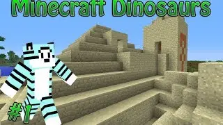 Minecraft Dinosaurs Episode 1 - STOOPEHD WURRLED! -