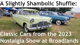 A Slightly Shambolic Shuffle Around the Classic Cars at the 2023 Nostalgia Show at Broadlands