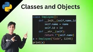 Python tutorial on Classes and Objects...(python tutorial #14) | Python OOPs concepts