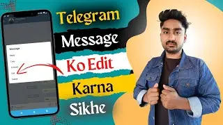 Telegram Message Edit Kaise Kare | How to Edit Message on Telegram | Telegram Tips & Tricks