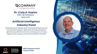 ABET 2024 Symposium: Artificial Intelligence Industry Panel