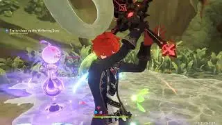 Genshin Impact The Lost Child - Try to clean up the Withering Zone