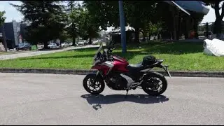έκανα την HONDA NC750X touring μηχανή