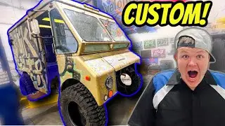 Building The Coolest 4x4 Over-Lander Mini Monster Truck!!
