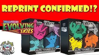 Evolving Skies Reprint Confirmed!? This is Awesome! (Big Pokémon TCG News)