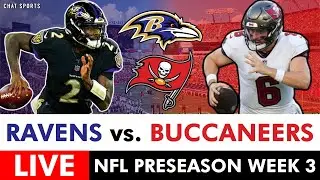 Ravens vs. Buccaneers Live Streaming Scoreboard, Free Play-By-Play, Highlights | NFL Preseason