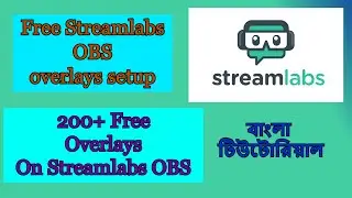 Streamlabs OBS-How to setup free overlay (200+ free Overlay)