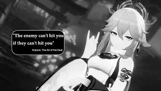 Dodging with Yae Miko's Elemental Skill