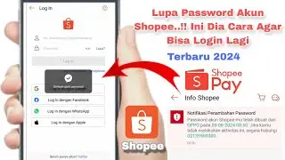 TERBARU...!! CARA AGAR BISA LOGIN KE AKUN SHOPEE YANG LUPA PASSWORD