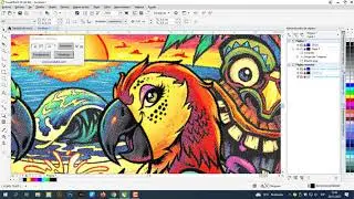 Separacion de color en CORELDRAW fácil 😎 | Simulado de color para serigrafía