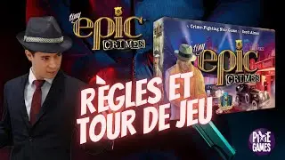 Tiny Epic Crimes - Règles et Tours de jeu