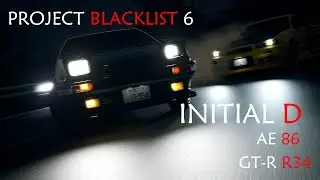 Initial D Project BLACKLIST 6 [Unreal Engine 5 Cinematic]