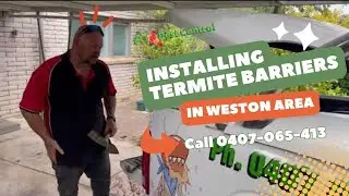 A1 PEST CONTROL CANBERRA IN WESTON AREA | INSTALLING TERMITE BARRIERS