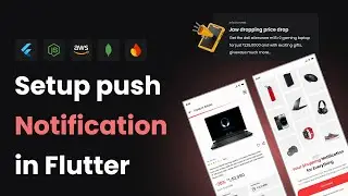 Push Notification in Flutter App using Firebase admin via Node.js server || 