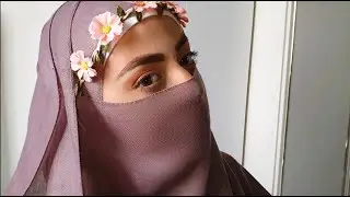 Wedding/Bridal inspired niqab tutorial | Lolita