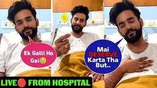 Fukra Insaan First Live From Hospital | Fukra Insaan Reacts On Elvish Yadav Win