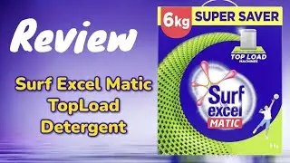 Surf Excel Matic Top Load Washing Machine Detergent Powder Review