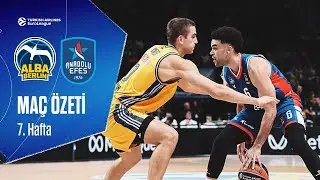 EuroLeague 7. Hafta: Alba Berlin 70 - 86 Anadolu Efes