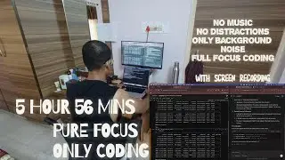 🚀 6-Hour Python Data Analytics | No Music | No Distractions. Just Pure Focus