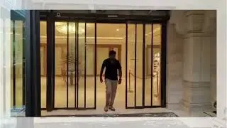 dormakaba AUTOMATIC TELESCOPIC SLIDING DOOR AT A HOTEL