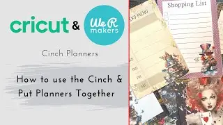 Cricut & We R Makers Cinch Planner Part 2 - Construction