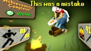 Beating Runescape by not Beating Runescape