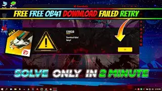 Free Fire OB41 Download Error Failed Retry In SmartGaGa😢| Solve Only In 2 Minute | Fix 100% 😘😎