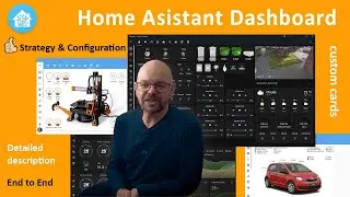 Home Assistant Dashboard - where all my Home Automation comes together