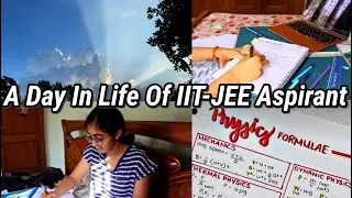 A day in the life of an IIT JEE Aspirant | Study vlog