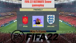 FIFA 22 ULTIMATE Snow gameplay