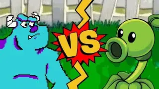 M.U.G.E.N. Battles | Sulley vs Peashooter | Monsters, Inc. vs Plants vs. Zombies