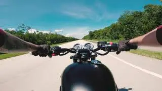 2018 Triumph Bonneville T100 Black  // Florida - Indian River Drive & A1A