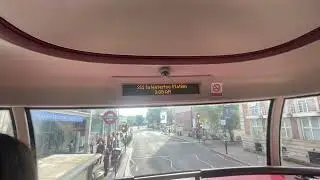 211 to Waterloo Station (iBus)