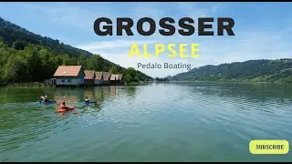 Großer Alpsee, Immenstadt Germany (Pedalo Boating)