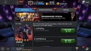 A NICE PULL! | 50 PHC Opening for Nebula | 5 GrandMaster Crystals | Marvel Contest of Champions