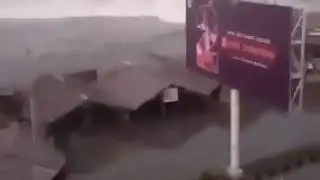 Tsunami di Palu 28 september 2018 Menjelang Maghrib