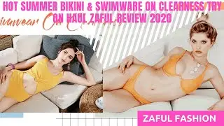 Hot Summer Bikini & Swimwear On Clearness Try On Haul ZAFUL REVIEW 2020
