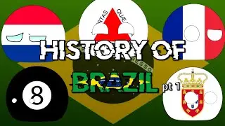 Countryballs- History of Brazil (part 1) collab with:@BolaDaDinamarca_YT