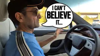 My Brother Tries Tesla's FSD For FIRST TIME... (MIND BLOWN)
