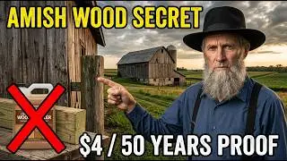 The $4 Amish Formula That Keeps Any Wood Rot-Proof for 50 Years… The Industry Buried This on Purpose