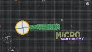 Agario micro fun 😁 gameplay in Hindi😎...