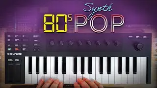 80's Synth só com Komplete Kontrol e Kontakt Produção estilo The Weeknd