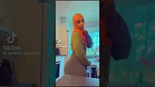Hijabi Somali Baddie 🔥 #shorts #hot #girl #haul #makeup #beautiful #model #tiktok #haul #sexy #dress