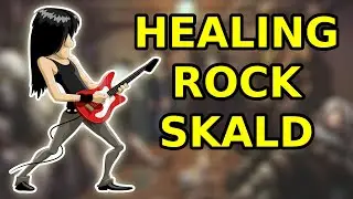 Pathfinder 1e Teamwork Build: Healing Rock Skald