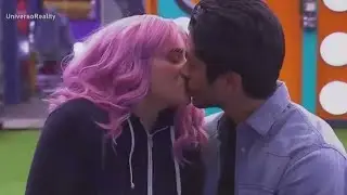 Gala y Sian se BESAN! En La Casa De Los Famosos Mexico 2!