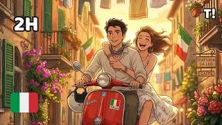 Learn Italian with Easy Stories & Conversations 🇮🇹 | 2 Hours Beginner A1–A2 + Subtitles