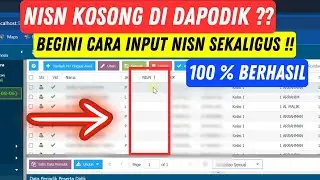 Solusi NISN Tidak Muncul Di Dapodik - Dapodik 2025